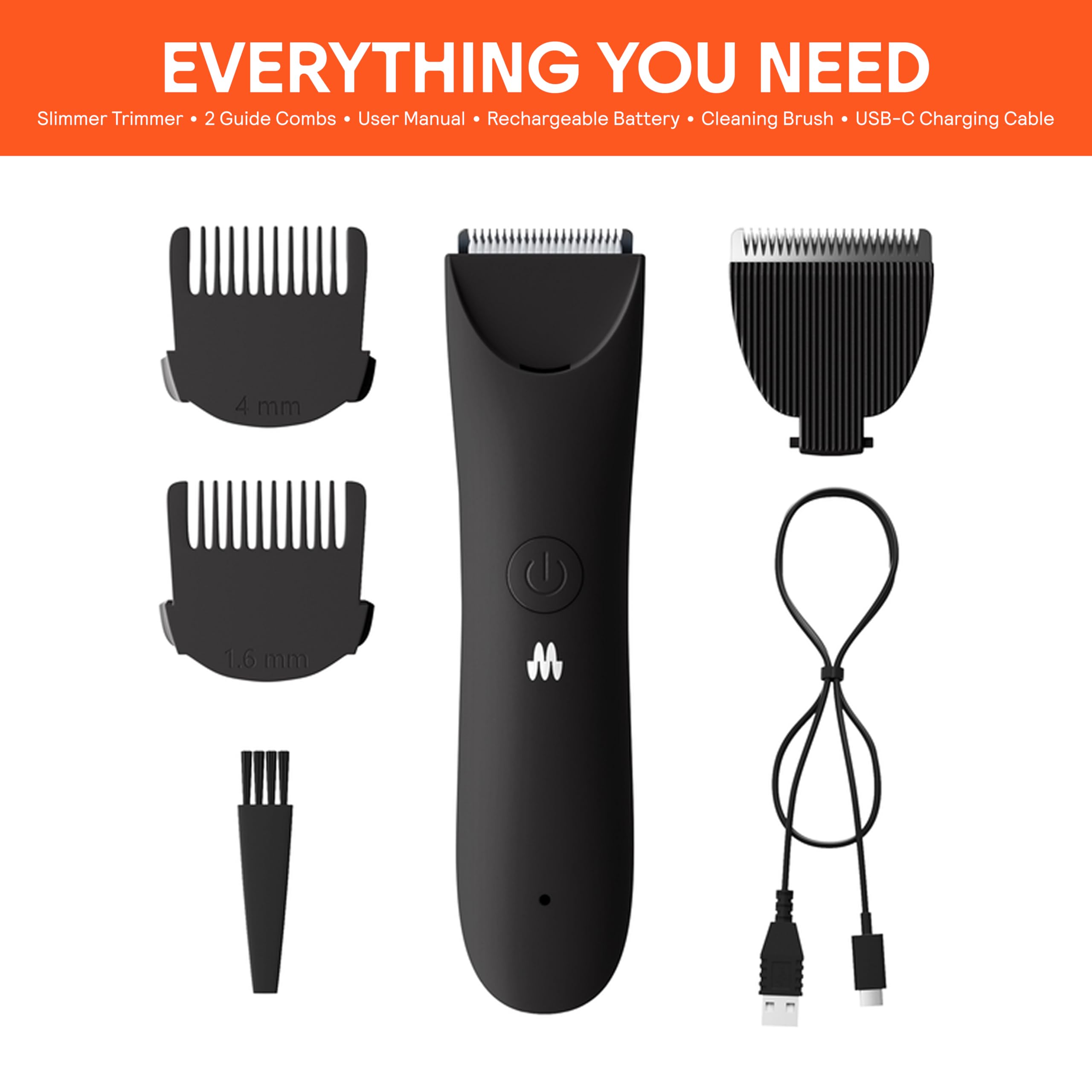 Meridian Slimmer Trimmer quiet motor keeps grooming discreet.