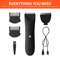 Meridian Slimmer Trimmer quiet motor keeps grooming discreet.