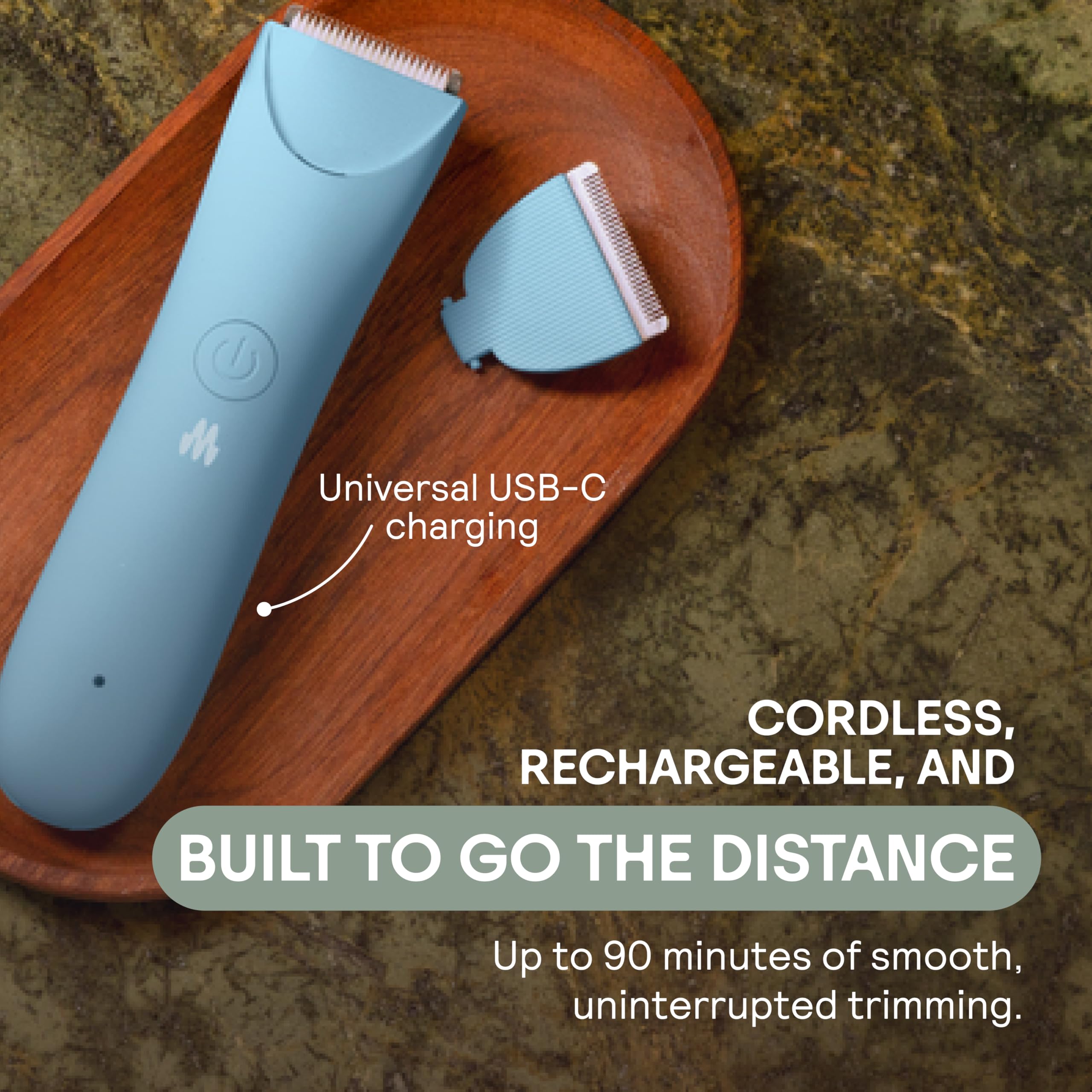 MERIDIAN Slimmer Trimmer slim ergonomic design fits comfortably in hand.