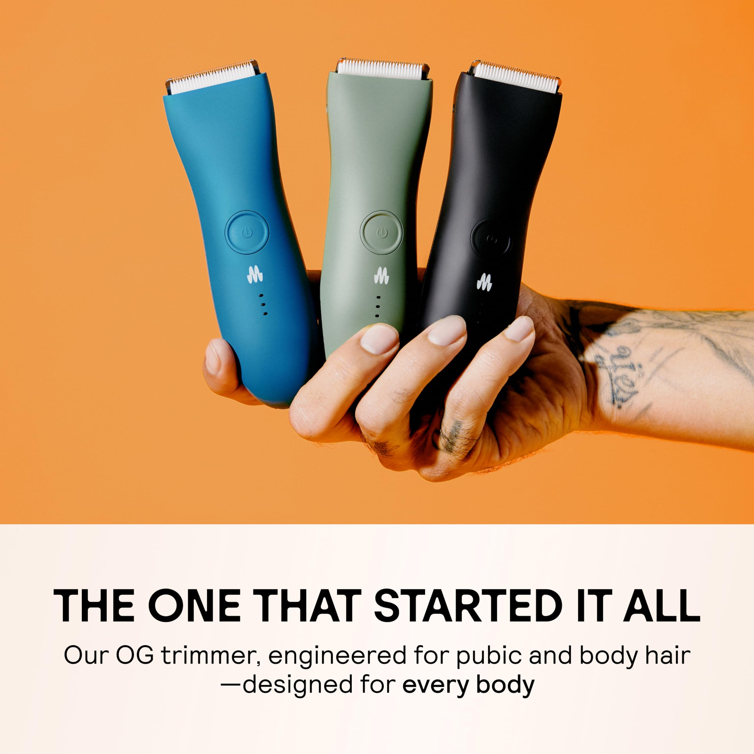 Meridian The Trimmer Original all in one package includes two combs and charger.