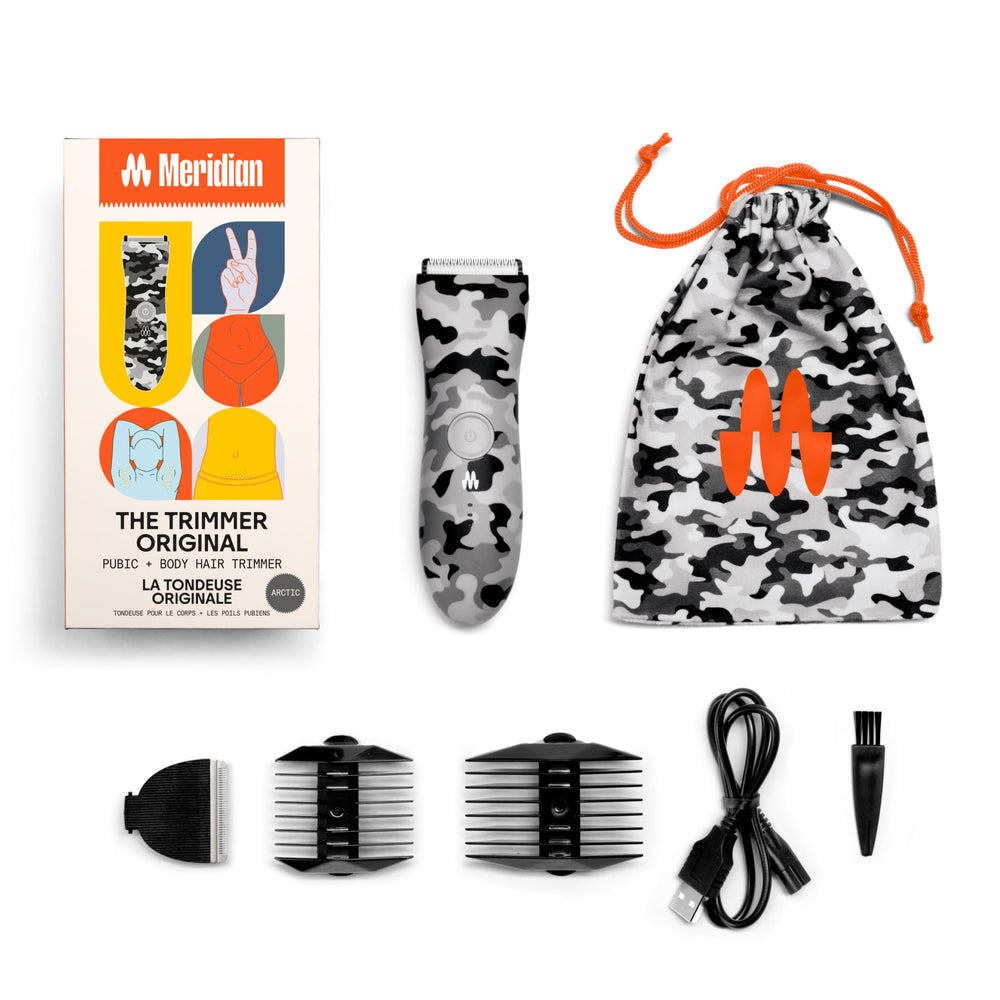 Meridian Trimmer Original Arctic anti-nick guard helps prevent nicks