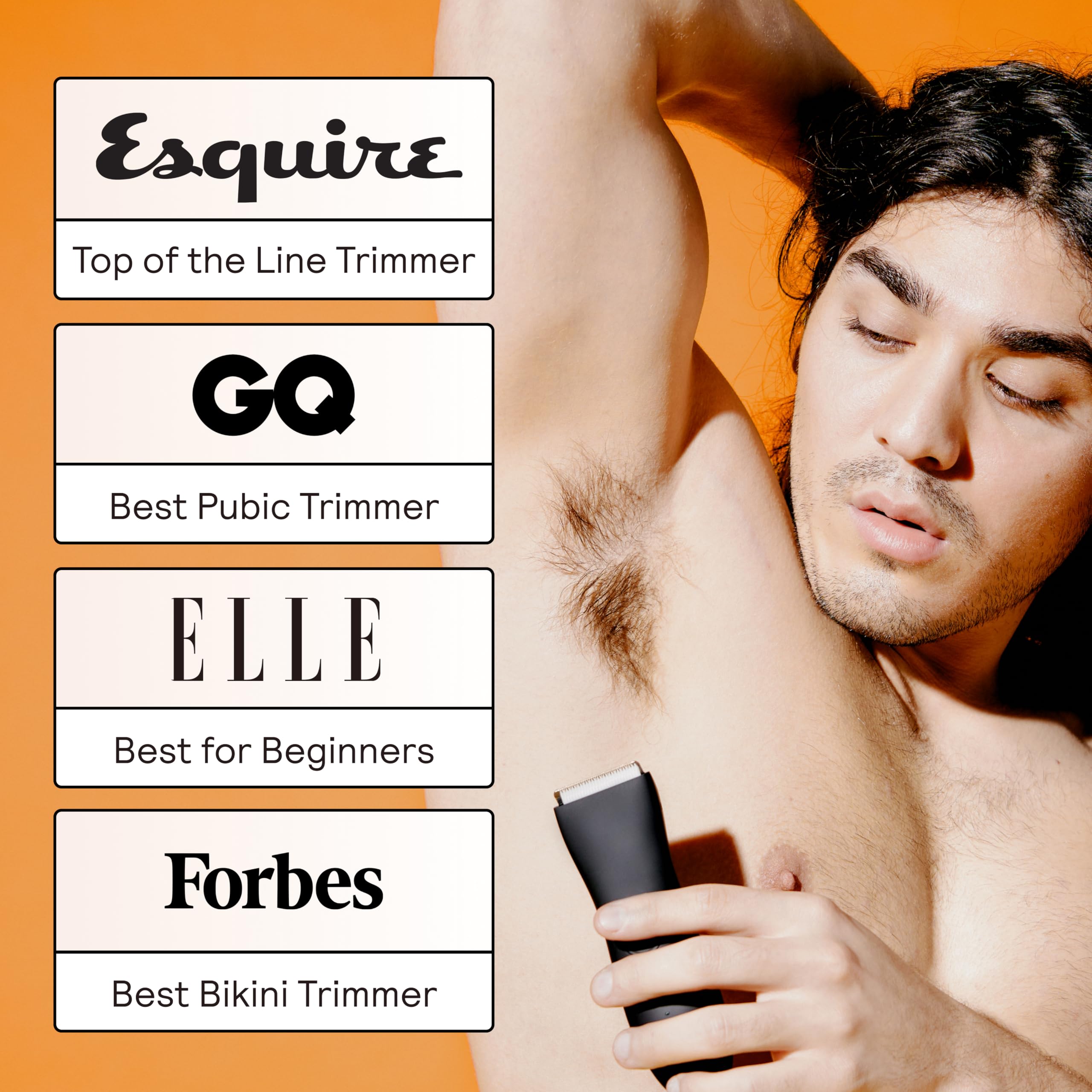 Meridian The Trimmer Original rechargeable battery provides cordless grooming on the go.