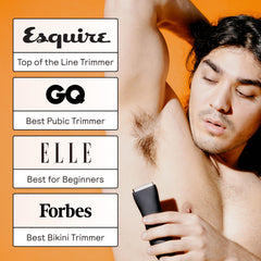 Meridian The Trimmer Original rechargeable battery provides cordless grooming on the go.