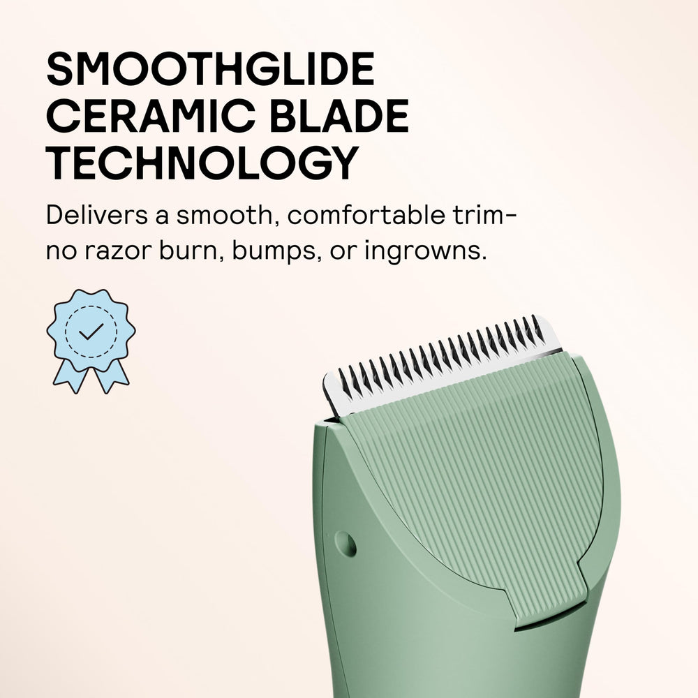 Meridian The Trimmer Original USB charger highlights cordless convenience.