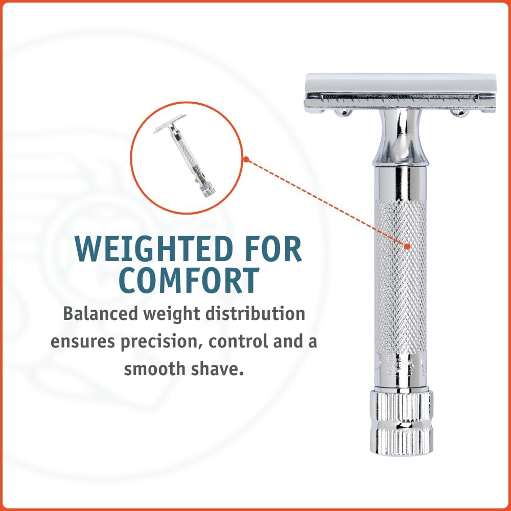 Merkur Mk34c vintage German craftsmanship reflects lasting build quality.