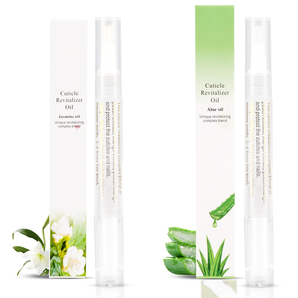 Meschett cuticle oil pen bottle close-up, nourishing nails and dry cuticles.