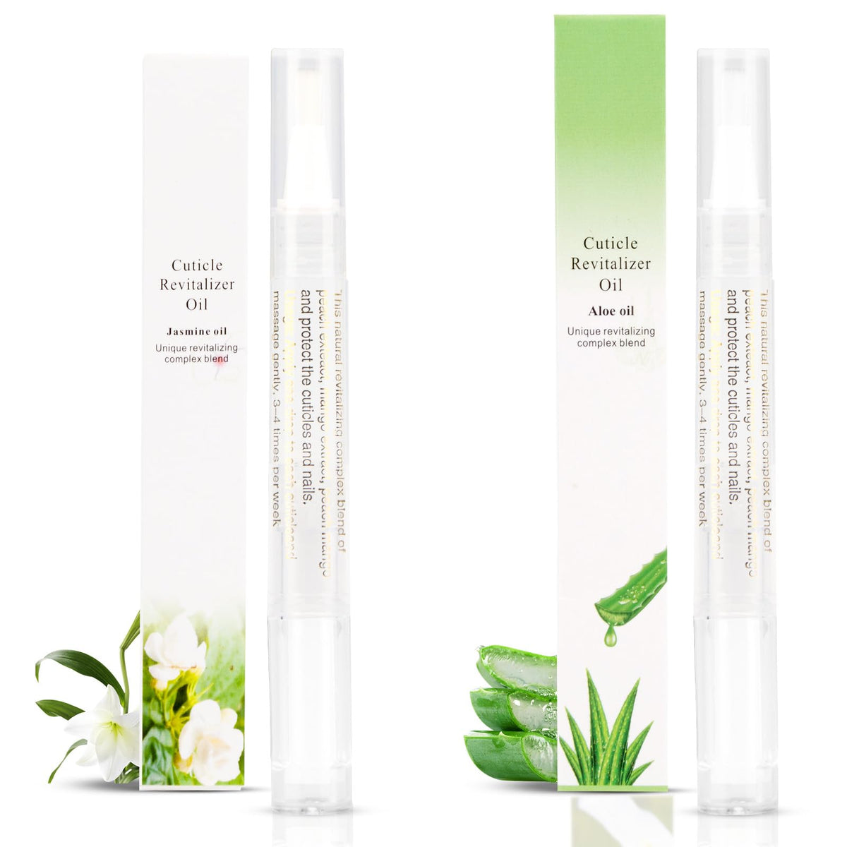 Meschett cuticle oil pen bottle close-up, nourishing nails and dry cuticles.