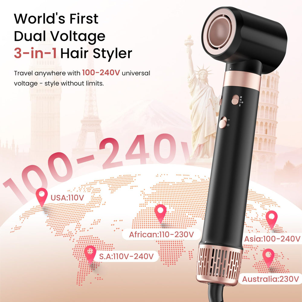 MESCOMB all hair types styling options show versatility