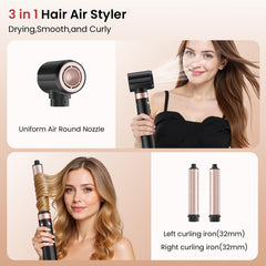 MESCOMB ionic dryer 1400W side view highlights fast drying