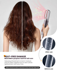 MESCOMB right wrap in action for balanced styling results