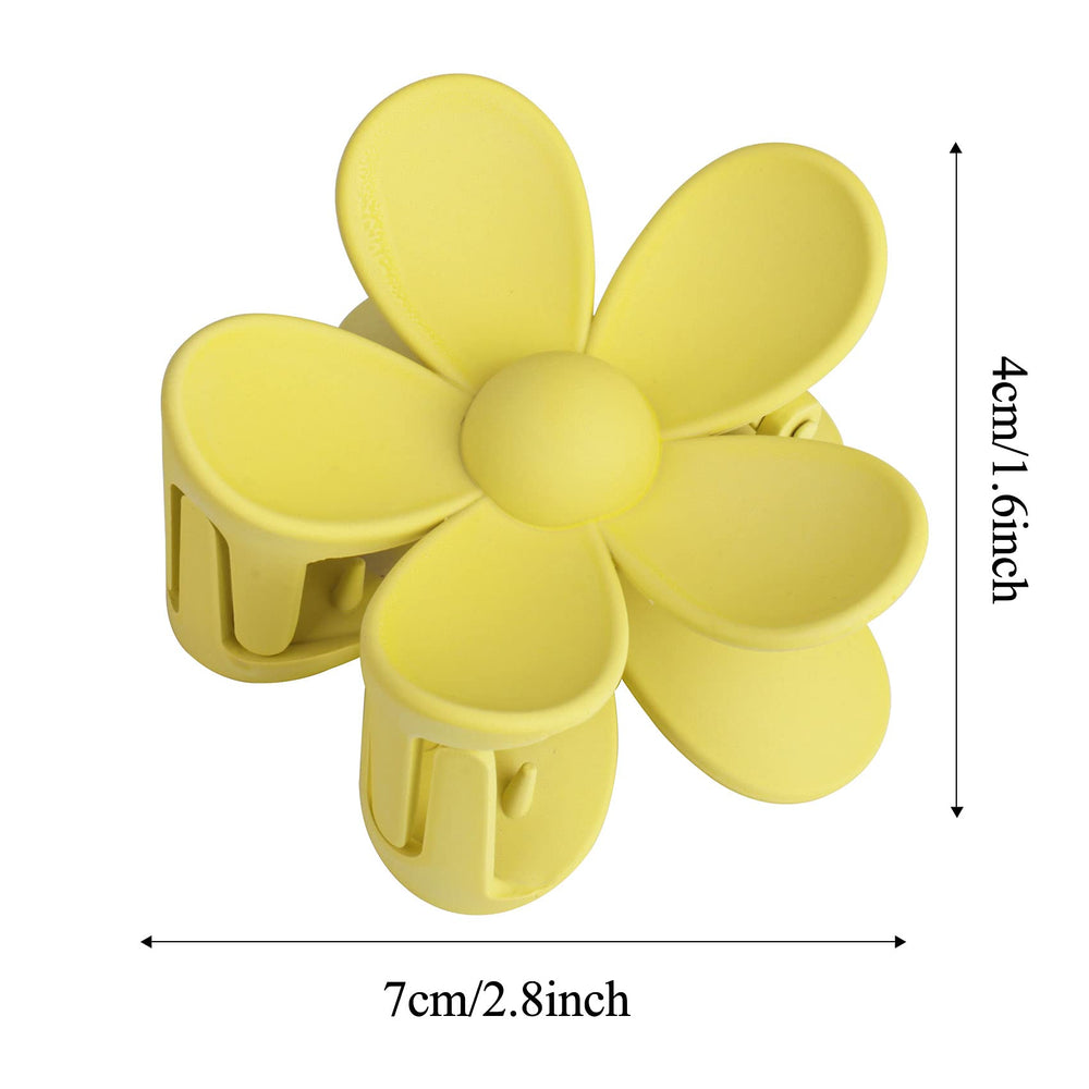 Pinzas flor francesa de Messen para cabello grueso, diseño elegante y seguro.