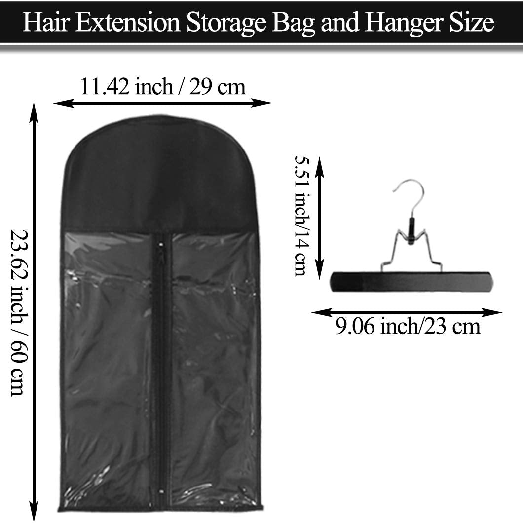 Messen transparent zip bag highlights clear contents for quick selection.