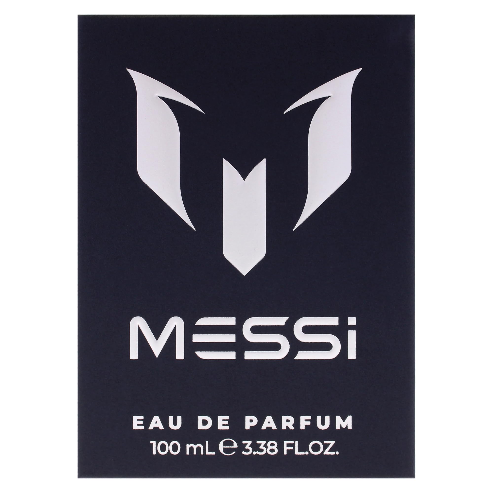 Messi 3.4 Edp M packaging box, compact gift-ready presentation for gifting scenarios.