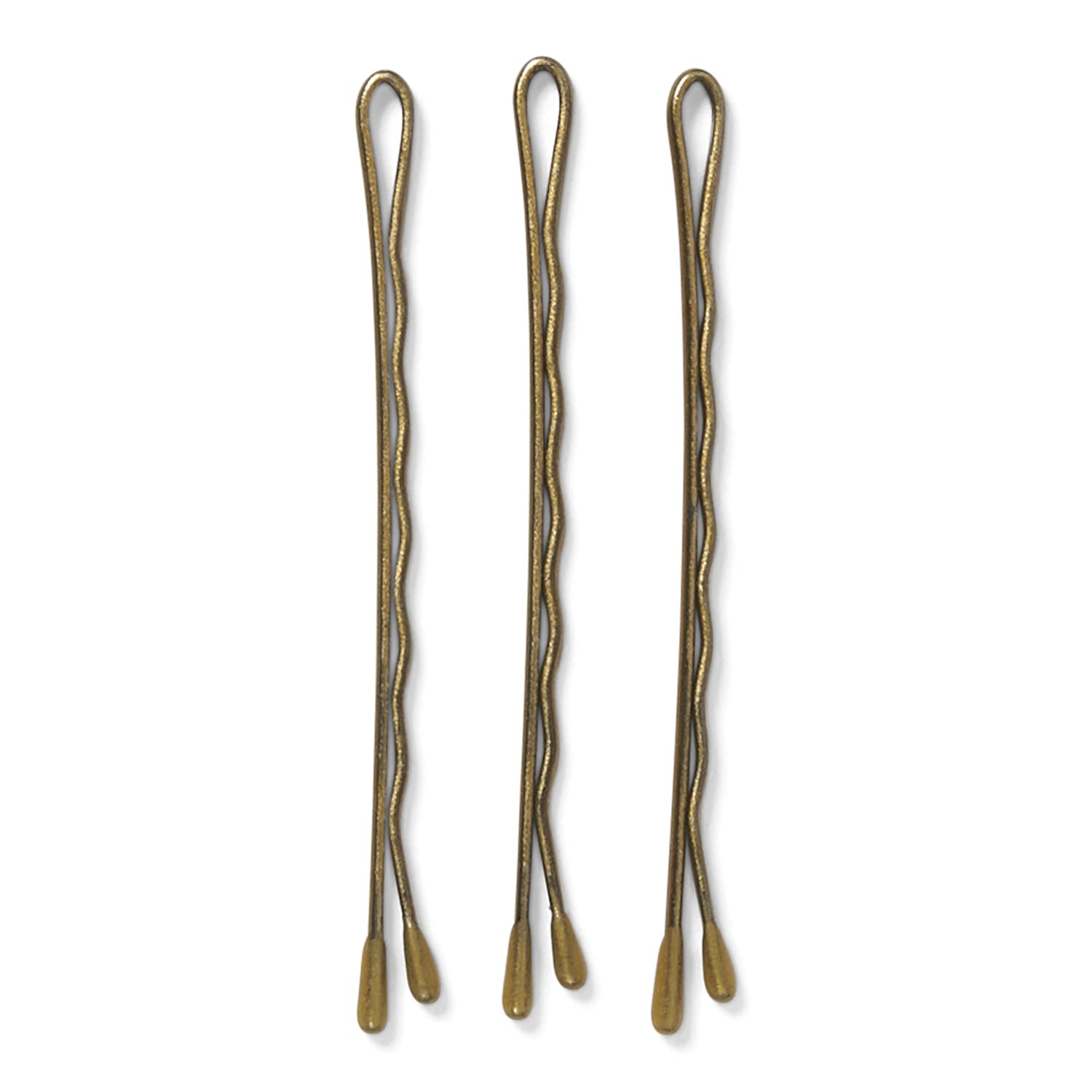 MetaGrip blonde premium bobby pins — rust-resistant tips, ideal for durable daily use.