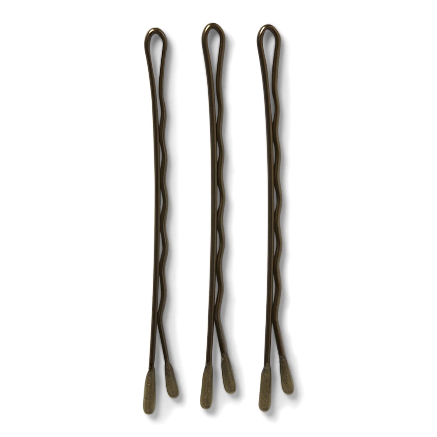MetaGrip pin de bronce para pelo, acabado satinado, ideal para peinados suaves y seguros.