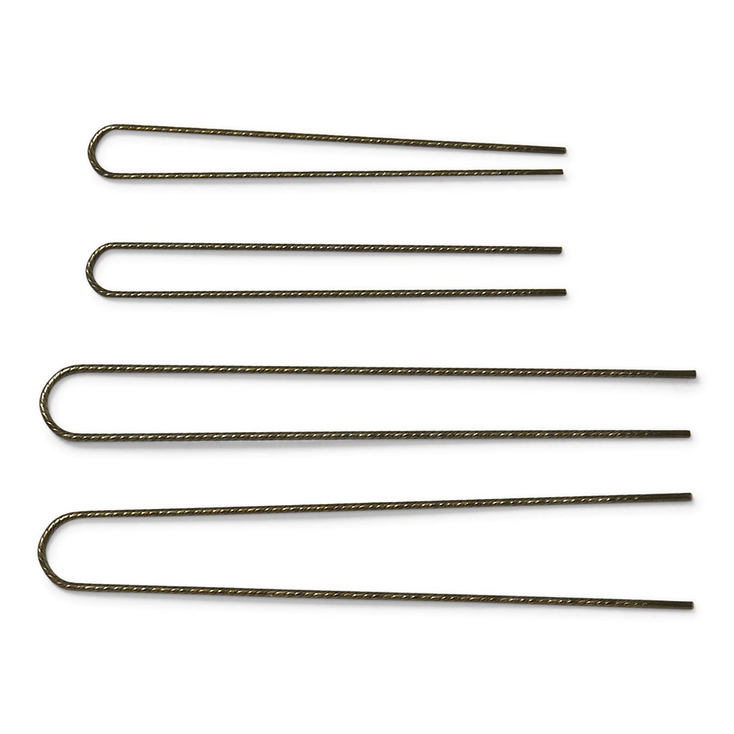 MetaGrip pasadores bronce 3 pulgadas, soporte para recogidos más elaborados.