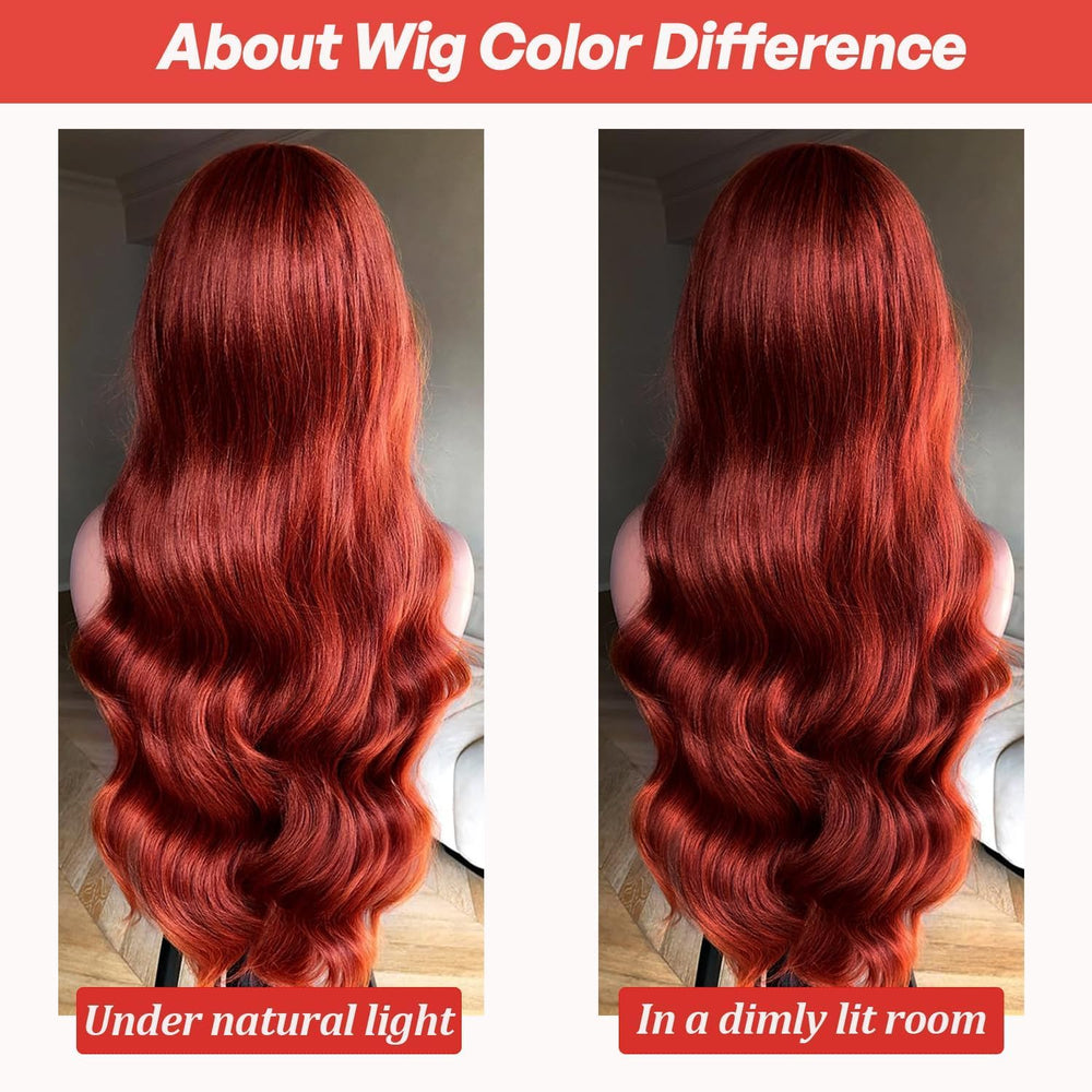 METDIO 180-density glueless wig adds fullness and security