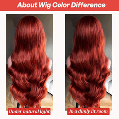 METDIO 180-density glueless wig adds fullness and security