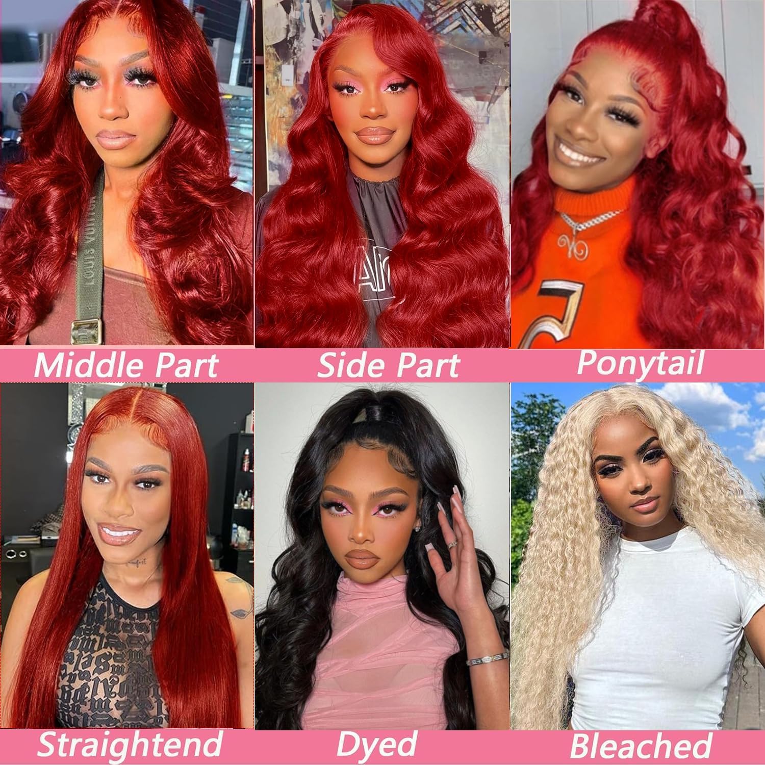 METDIO heat-friendly hair can be straightened or curled