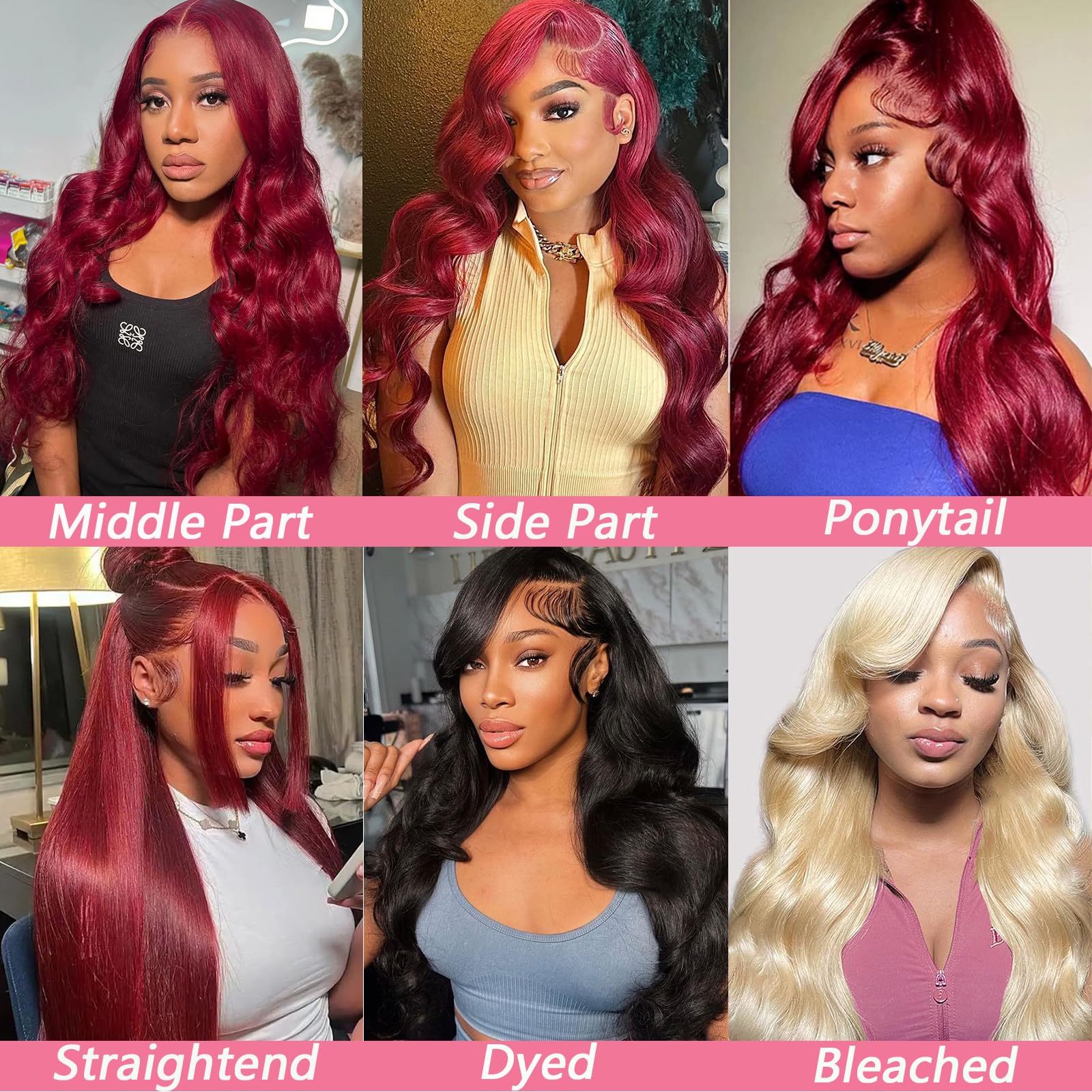 METDIO HD lace front wig with transparent lace for seamless melt