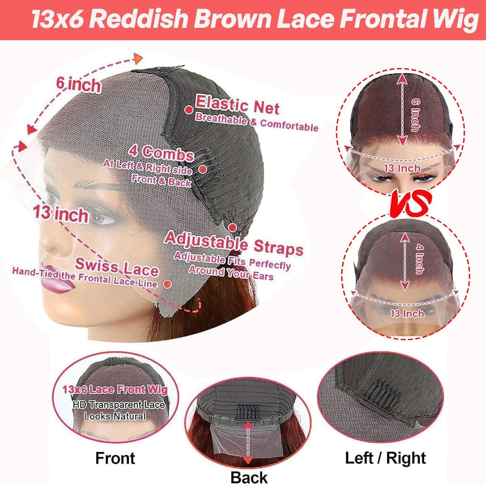 METDIO pre-plucked baby hair wig for easy natural parting