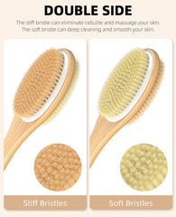 Metene brush soft bristles gently cleanse skin without irritation