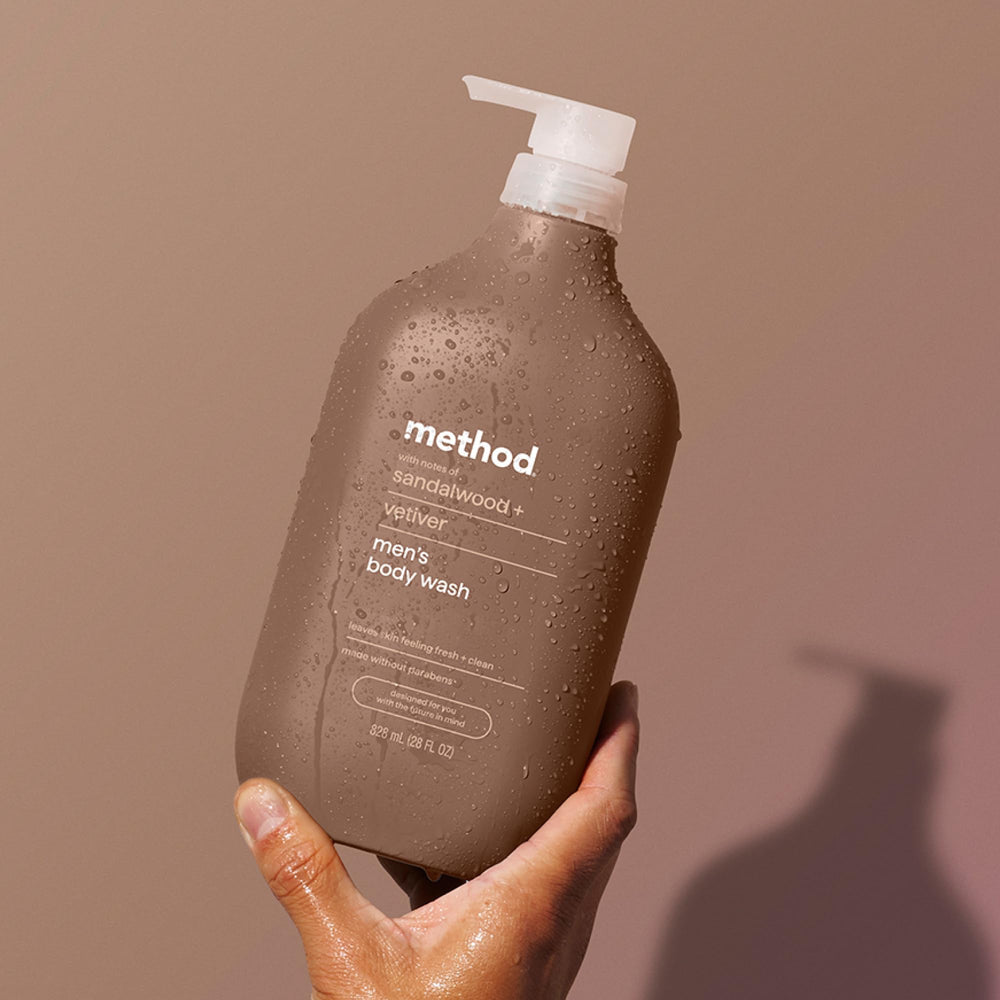 Method Body Wash: prueba en personas, no en animales, sin crueldad.