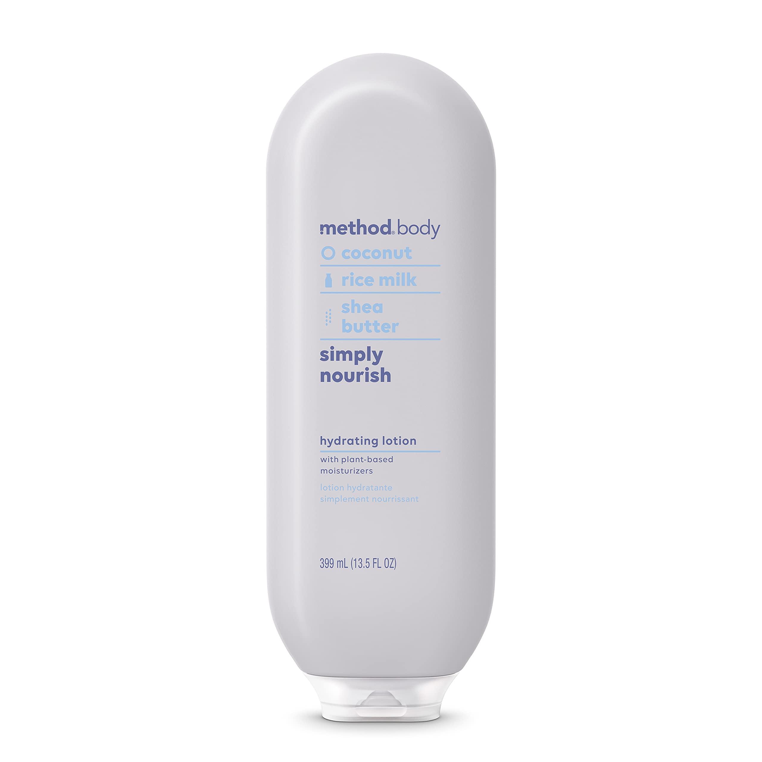 Method Daily Lotion Simply Nourish bottle front for all-day hydration.