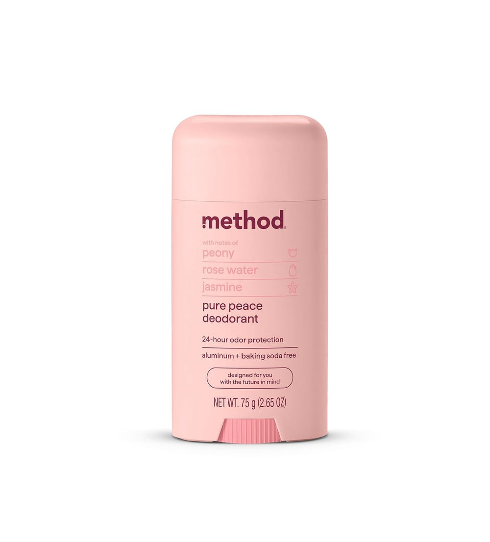 Method Pure Peace deodorant with rose water fragrance for all-day freshness