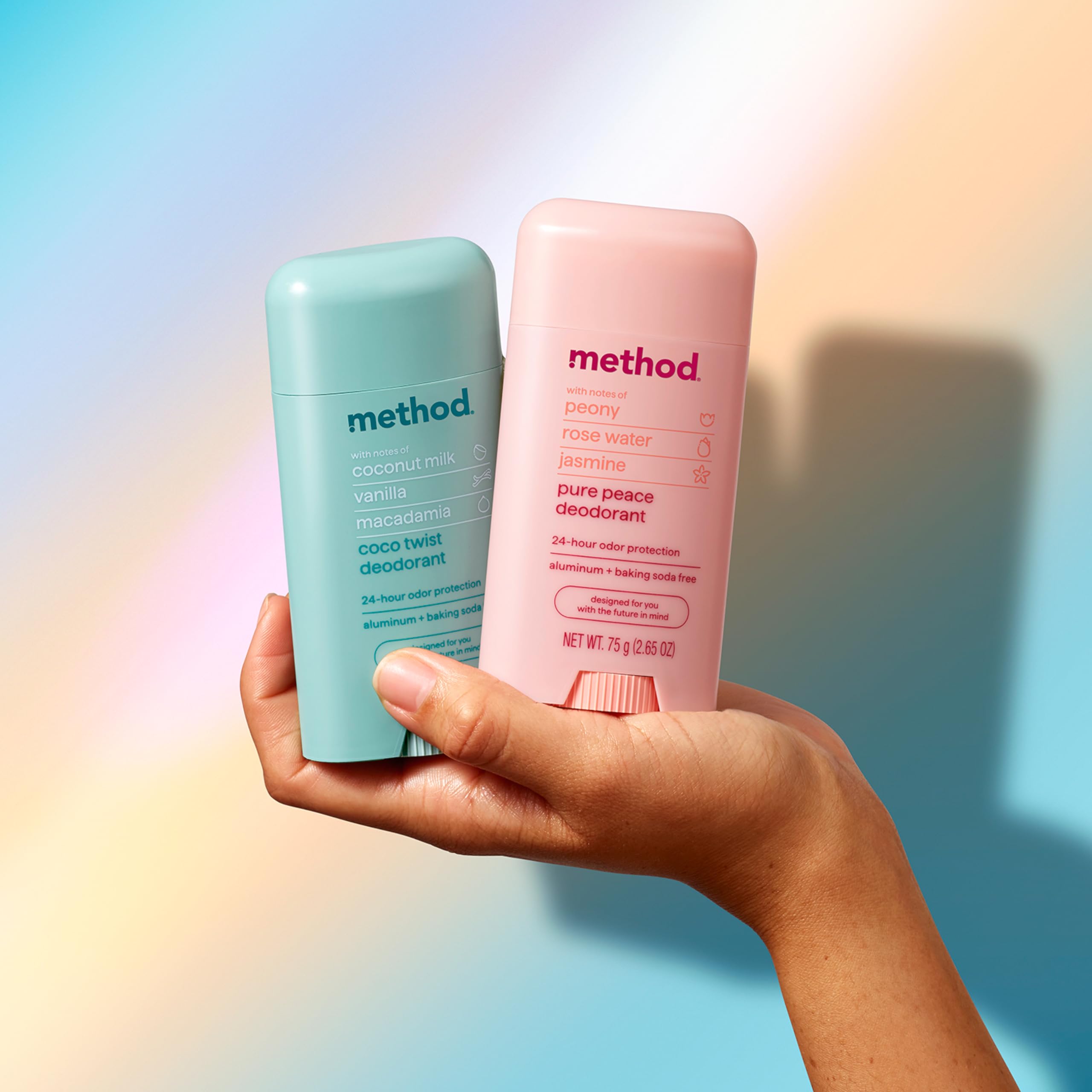Empaque reciclado PCR de Method Coco Twist, opción sostenible