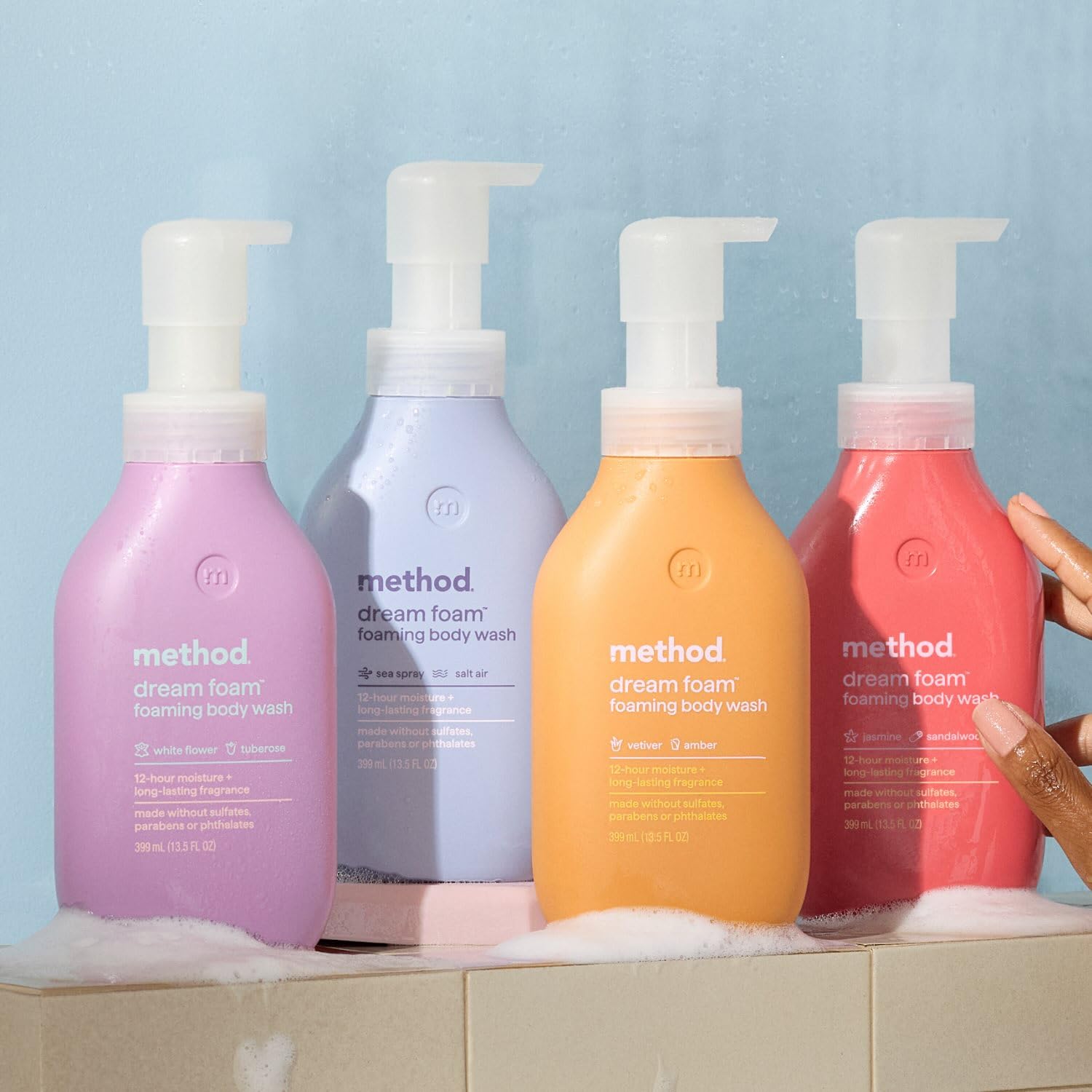 Method Dream Foam: ducha diaria que deja piel suave y perfumada