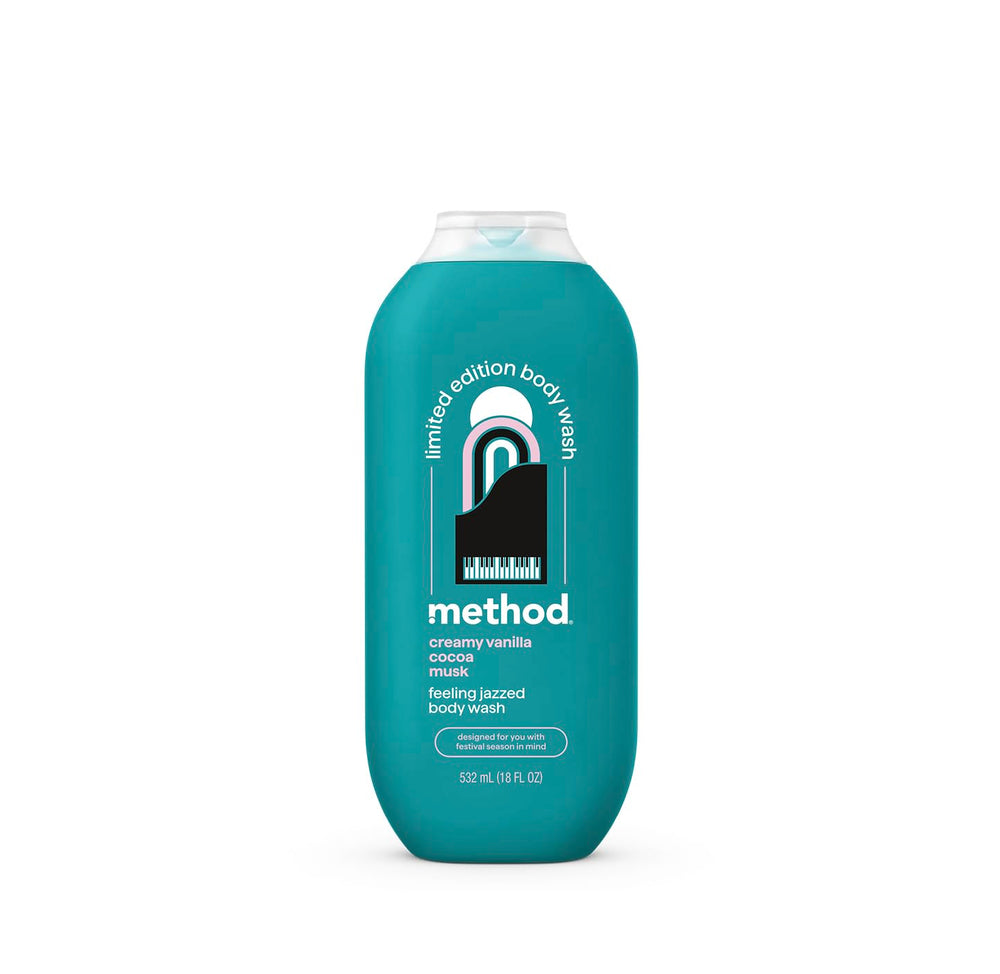 Gel de ducha Method edición limitada con vainilla cremosa para ritual matinal