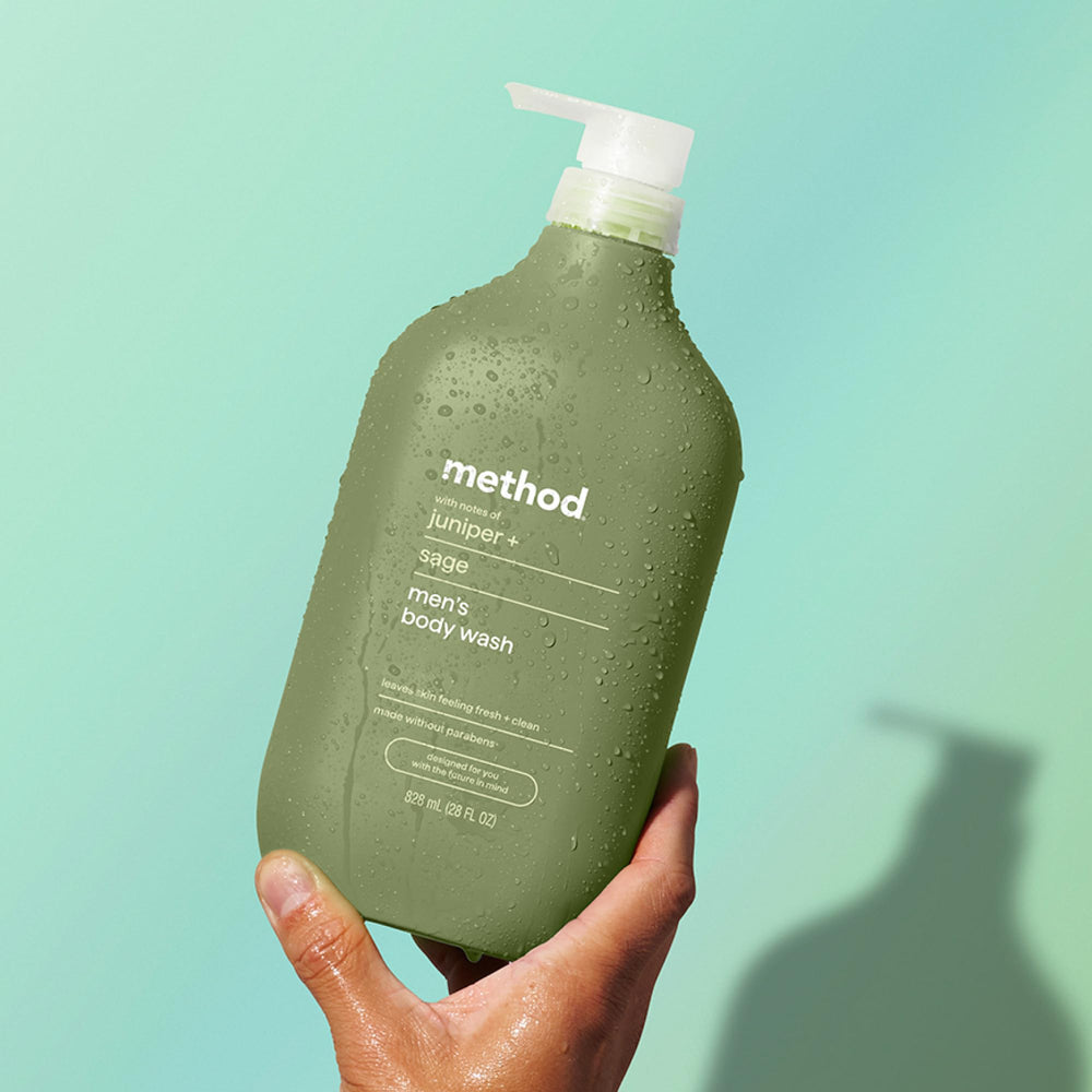 Method Embalaje sostenible: plástico reciclado para un consumo responsable.