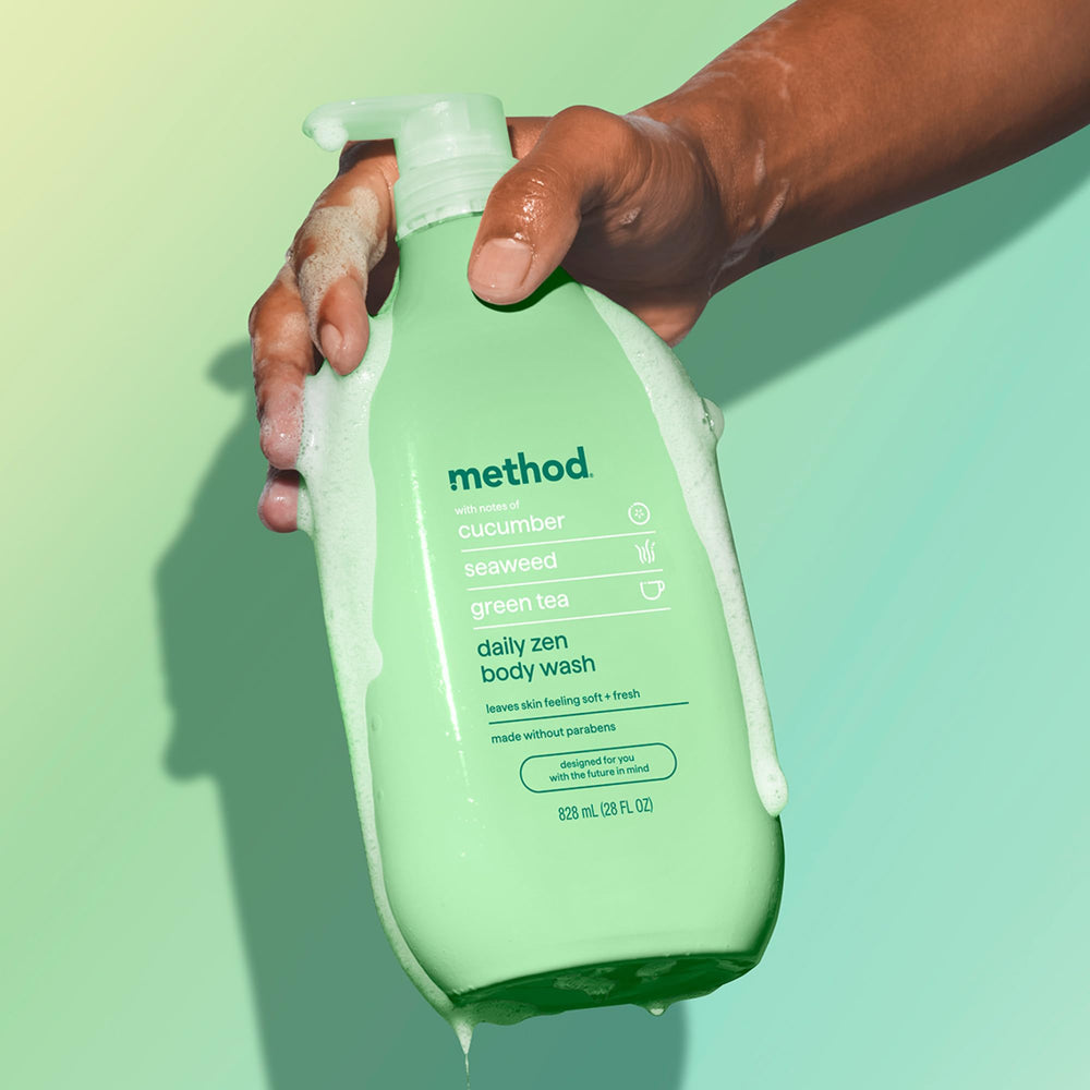 Method gel cuerpo Zen: libre de crueldad, probado por personas