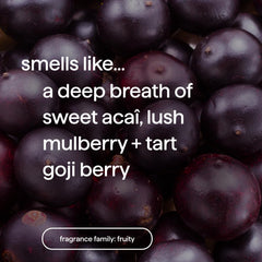 Method gel de ducha Berry Balance, etiqueta colorida que guía tu rutina