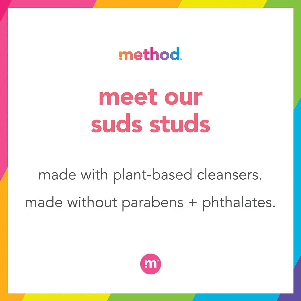 Foam and suds from Method Lavender hand wash demonstrate gentle daily cleansing