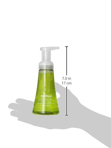 Method Green Tea Aloe cruelty-free label signals ethical testing practices.
