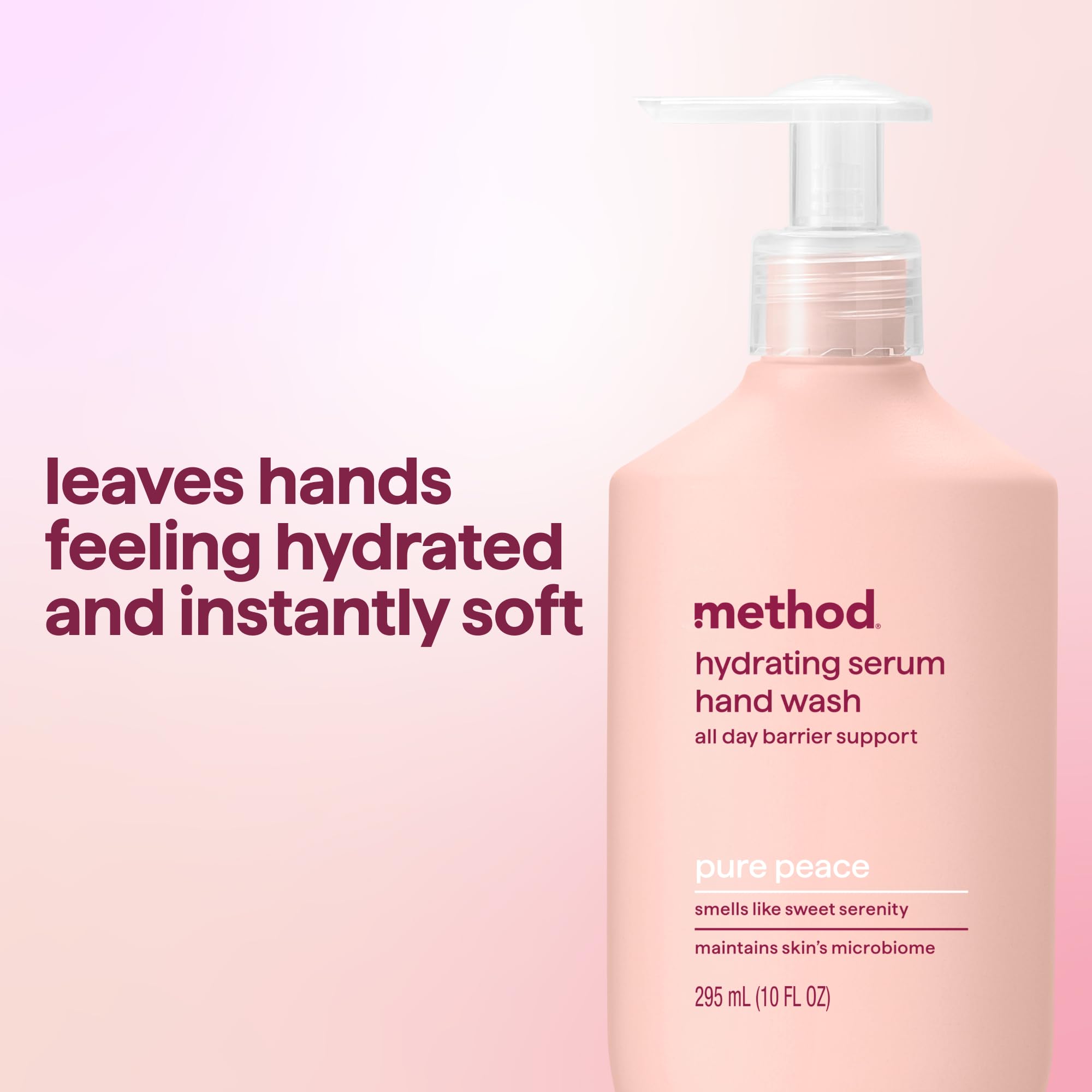 Method Hand Wash with jojoba esters softening skin