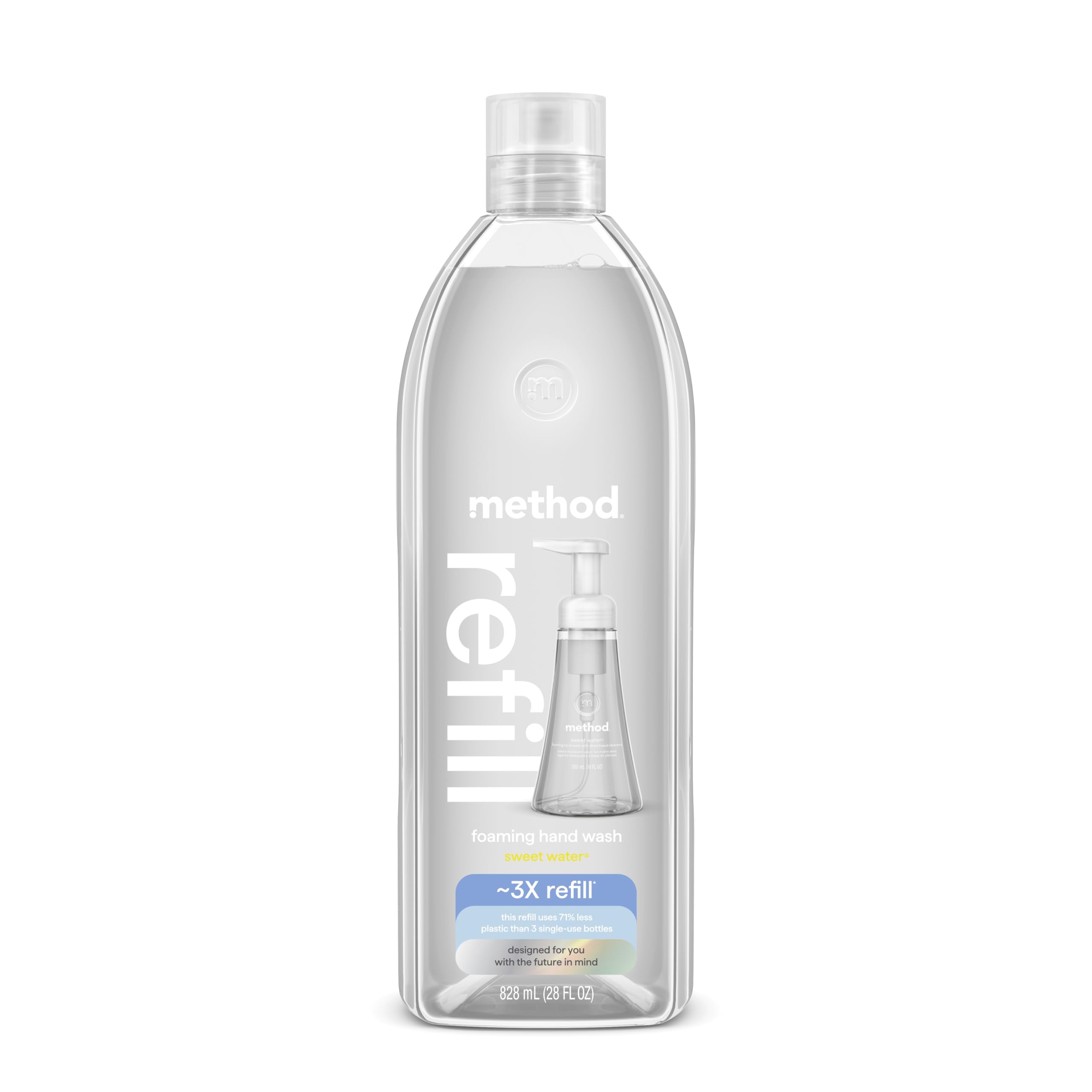 Method jabón espuma agua dulce: experiencia suave para el lavado diario.