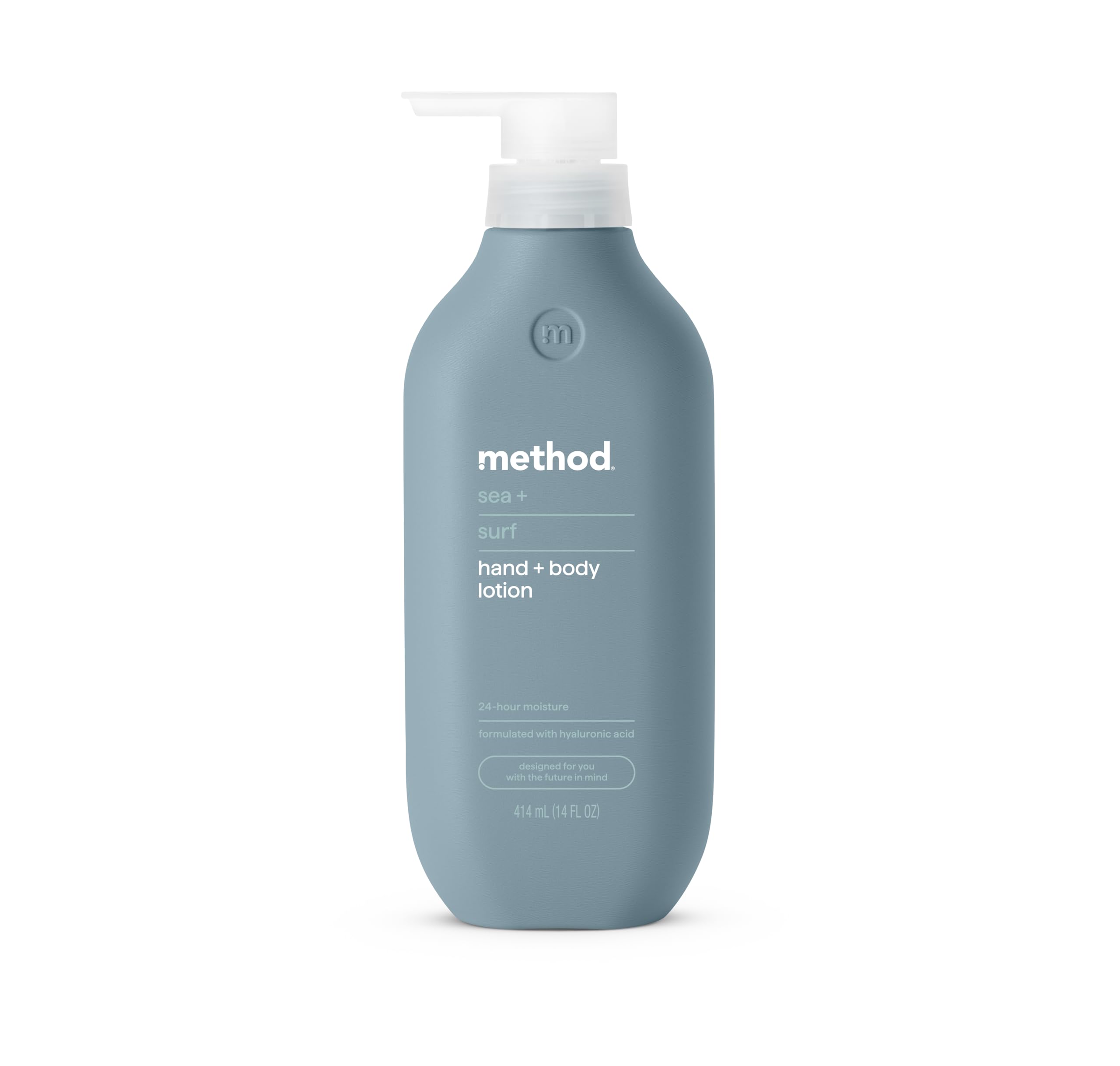Method Sea Surf en botella de 414 ml para hidratación duradera diaria.