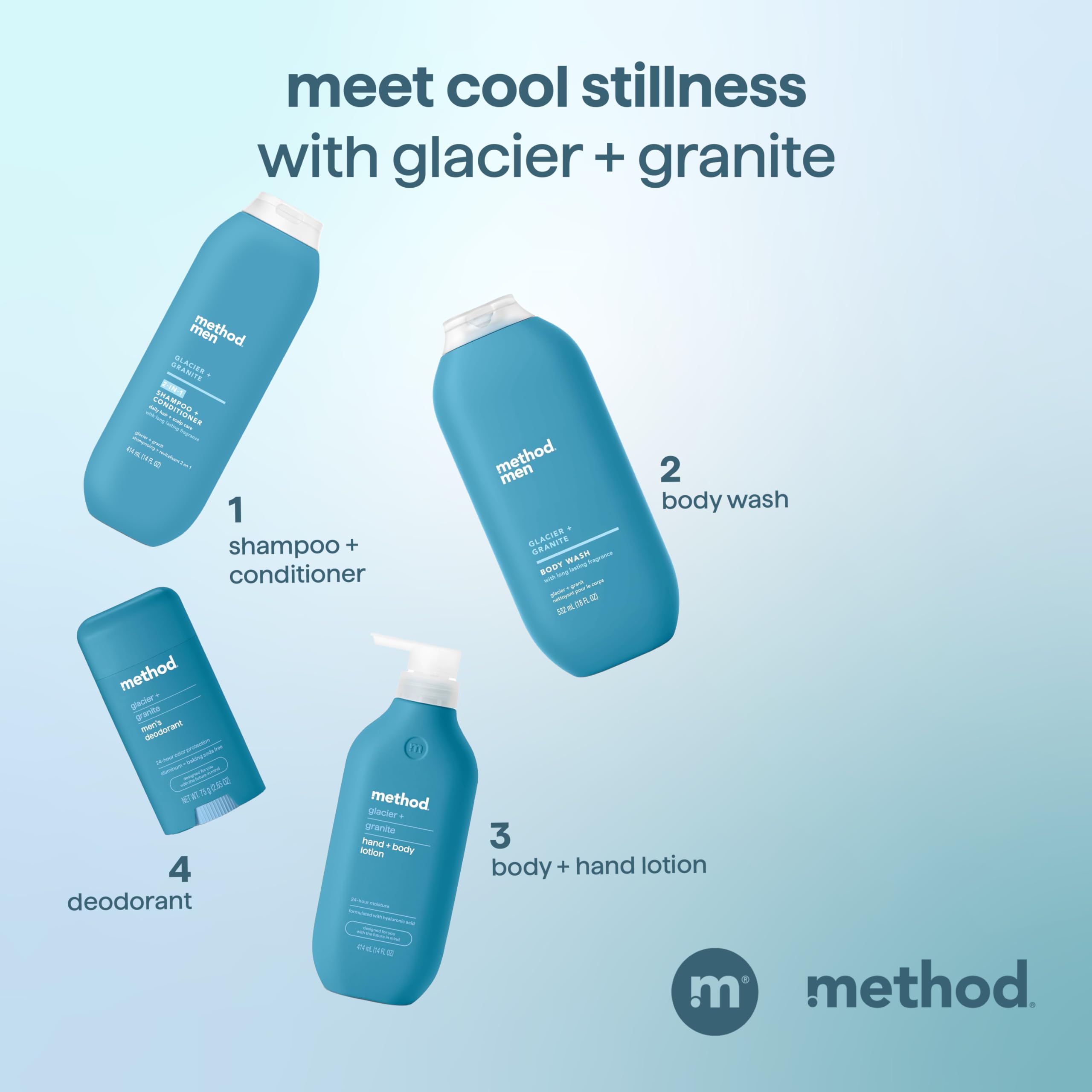 Cruelty-free de Method Men Glacier Granite: probado por personas.