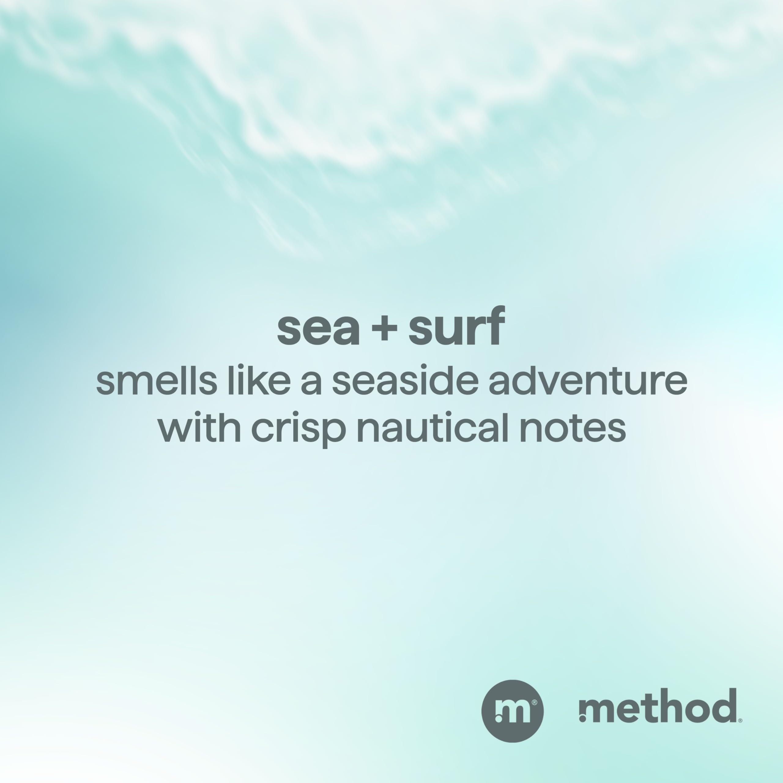 Method Men Sea and Surf leaves hair feeling soft, clean, and conditioned