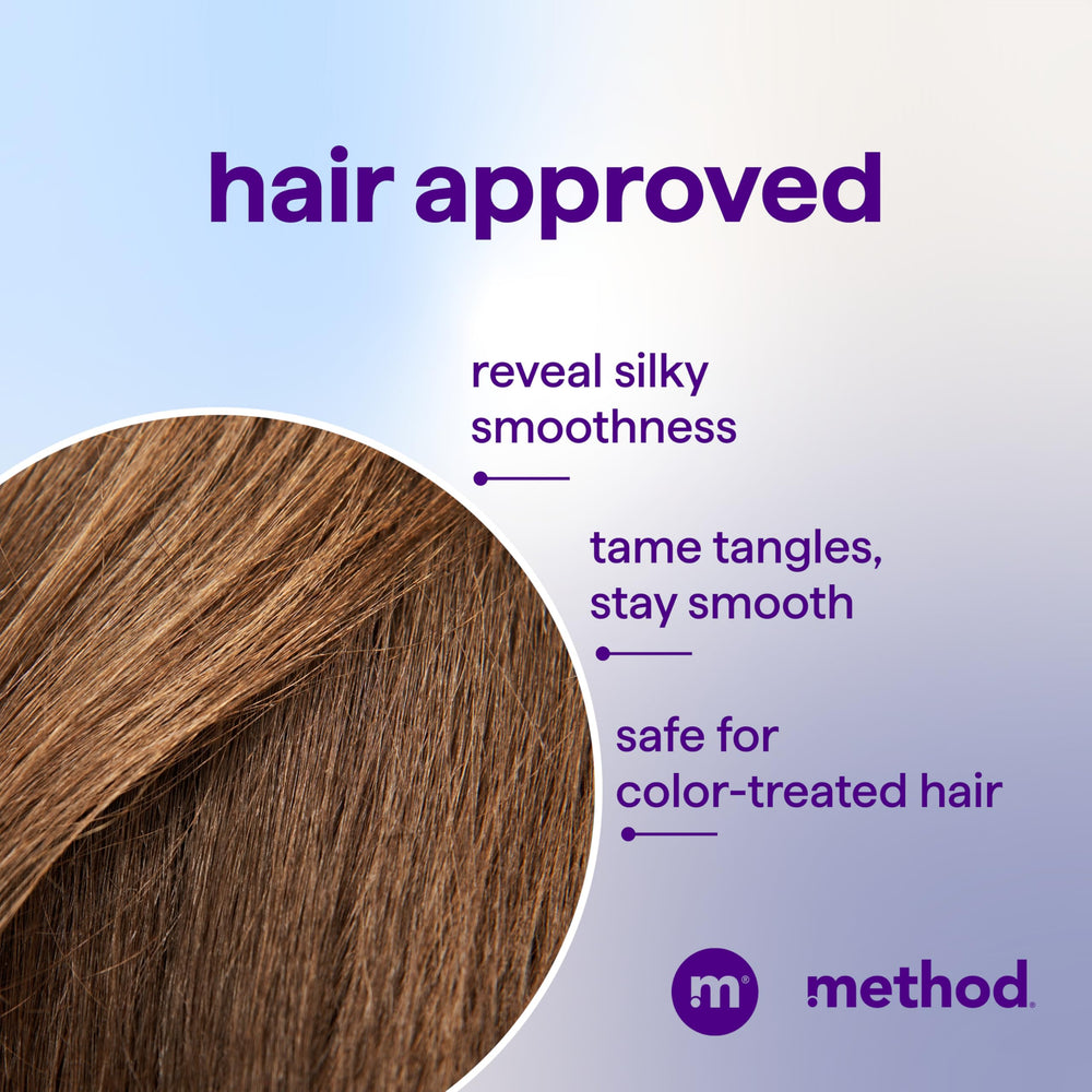 Fórmula sin sulfatos ni parabenos de Method Simply Nourish.