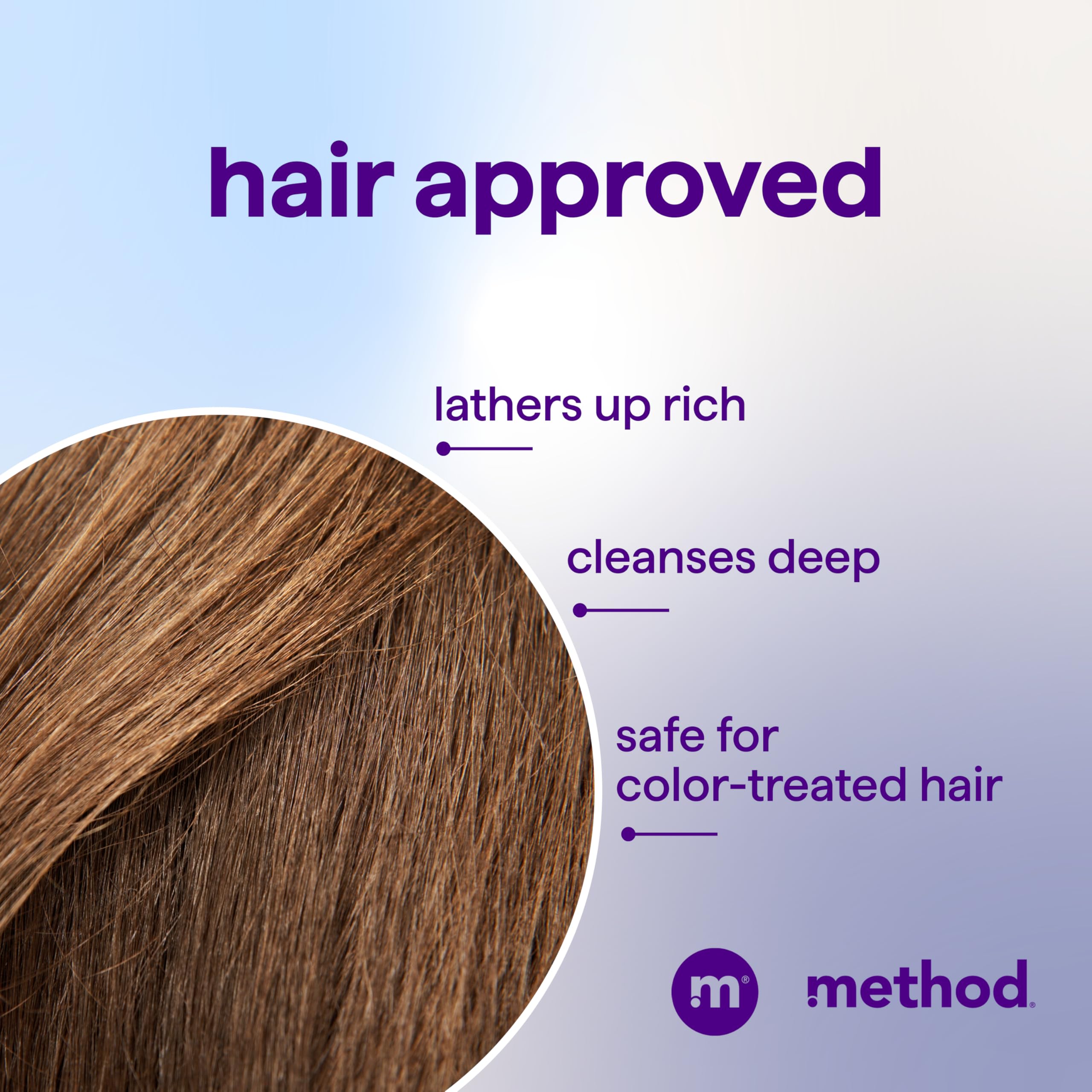 Sulfate-free formula delivers a lightweight cleanse without weighing hair down.
