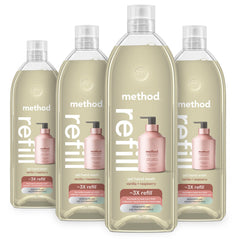 Method premium refill bottle with vanilla raspberry scent for a fresh hand wash