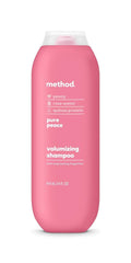 Method Pure Peace champu voluminizante con aroma rosa y peonias para cabello mas lleno