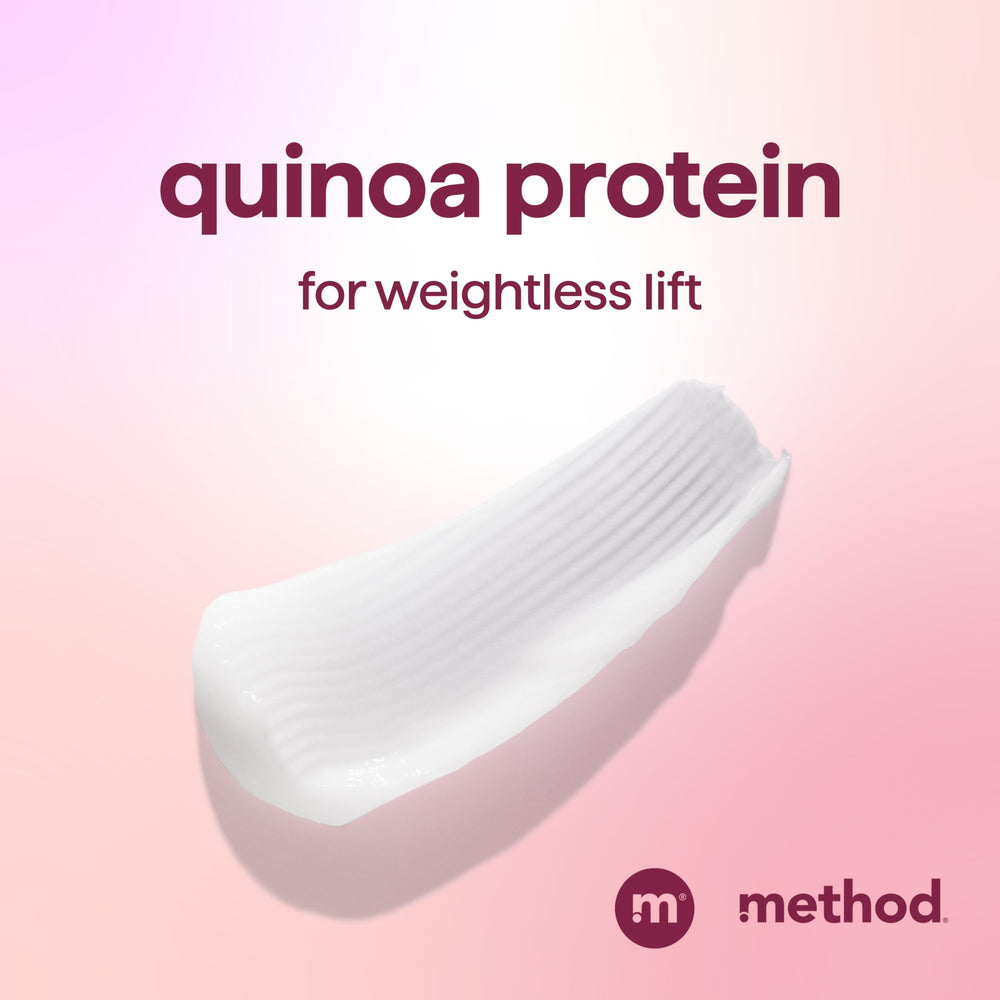 Method Pure Peace conditioner label closeup highlights cruelty-free and sulfate-free benefits