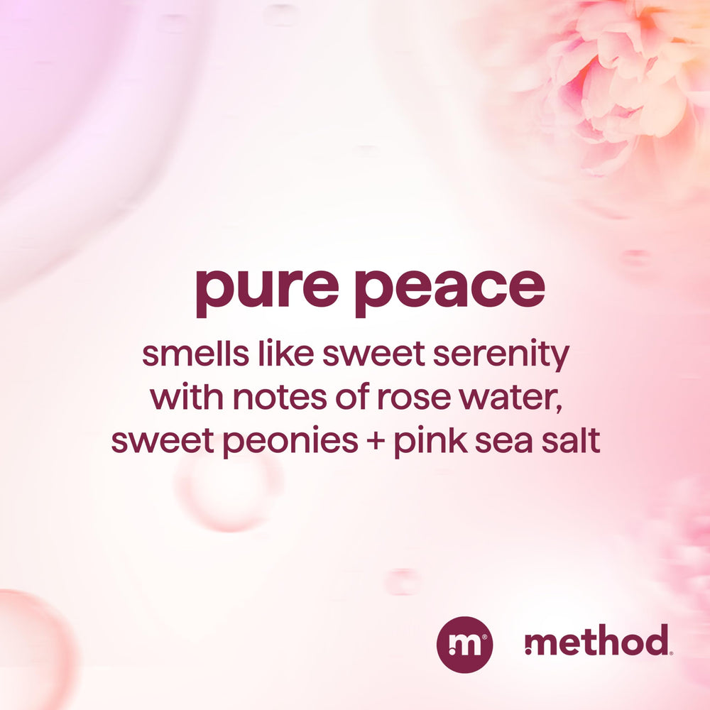 Method Pure Peace panthenol aporta hidratacion y suavidad