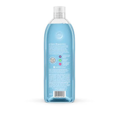 Close-up of Method Sea Minerals refill bottle highlighting bergamot lemon rosemary notes