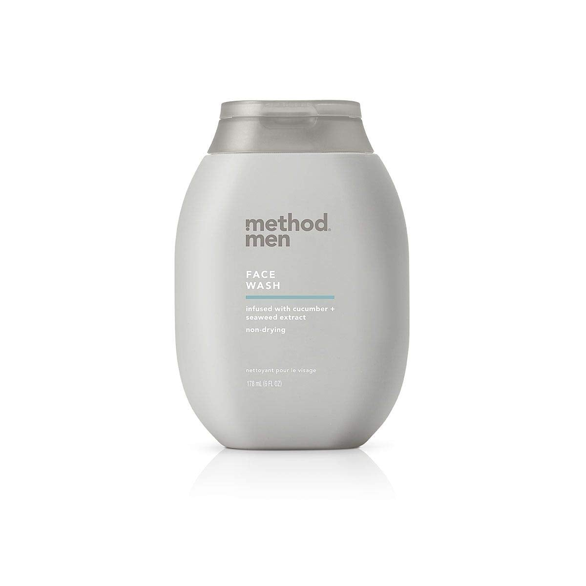 Method Sea y Surf: bote compacto para limpieza facial diaria.